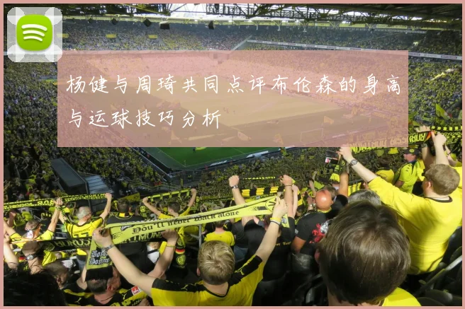 杨健与周琦共同点评布伦森的身高与运球技巧分析